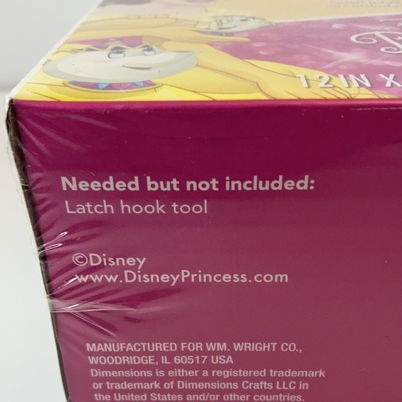 Disney Princess Bell Latch Hook Kit Crafts Kids 6+ - Picture 10 of 13